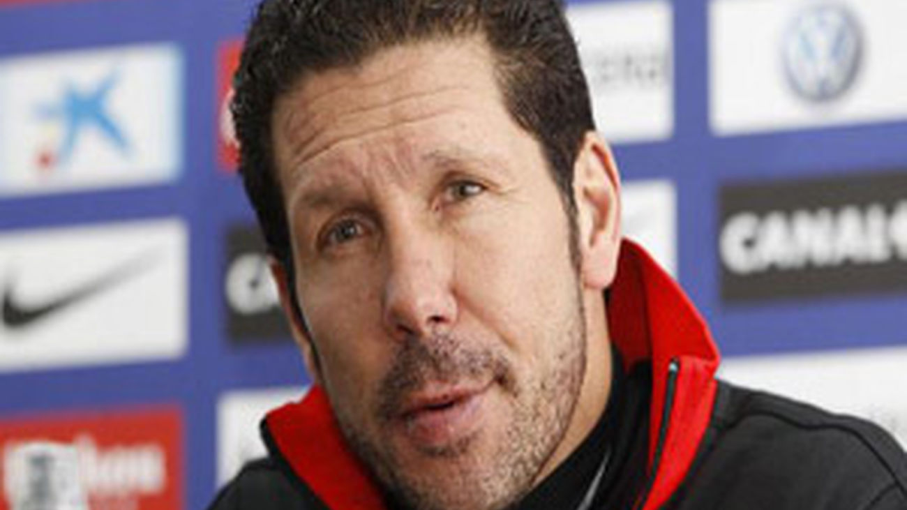 Simeone: "El hincha siempre mira la Liga, lo otro sirve si eres campeón"