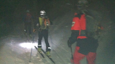 Rescatado en Siete Picos un montañero de 52 años gracias al WhatsApp