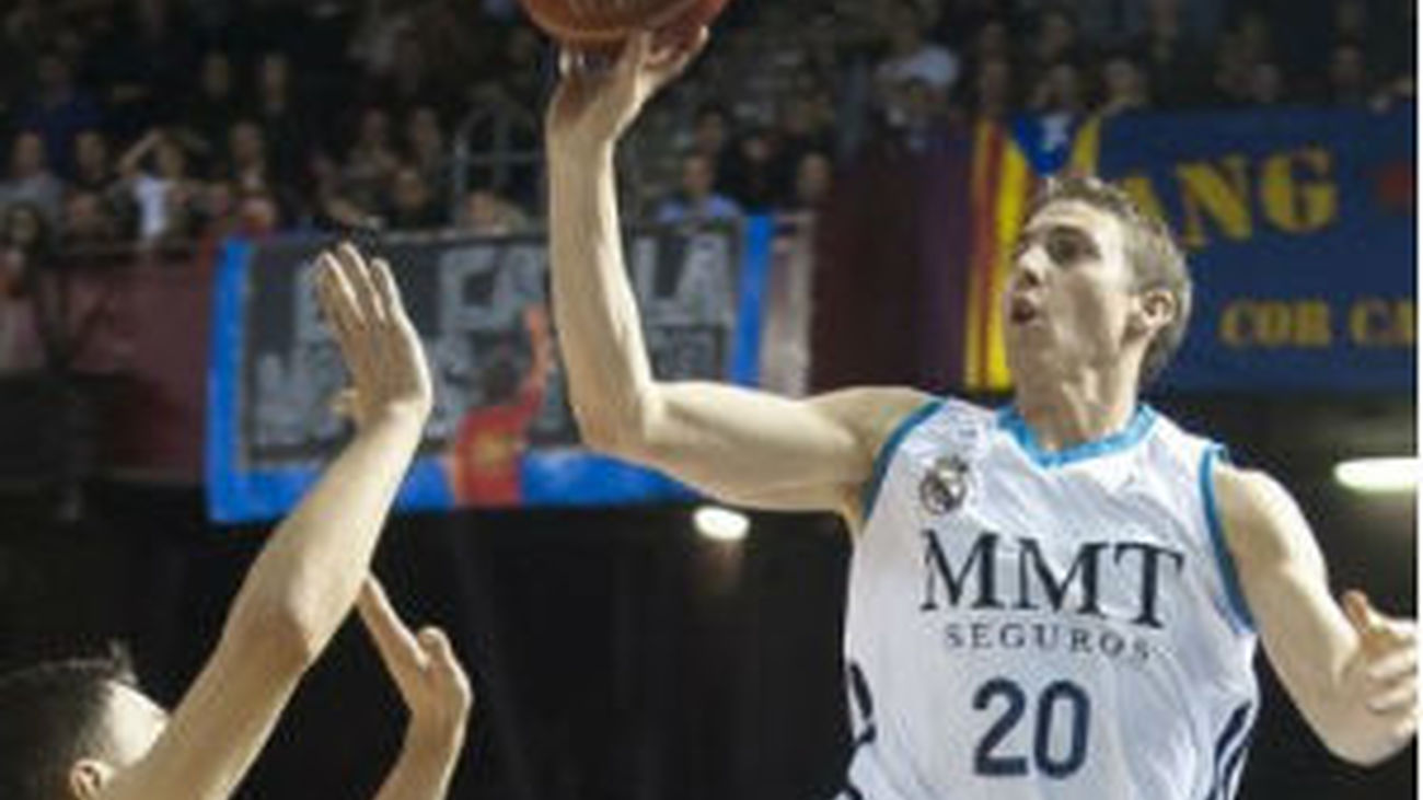 Carrol, jugador del Real Madrid de baloncesto