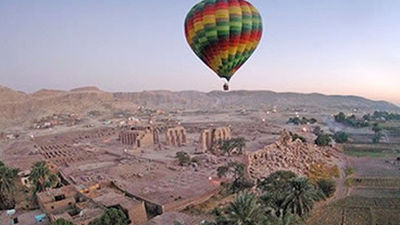 Video del accidente del globo aerostático en Egipto