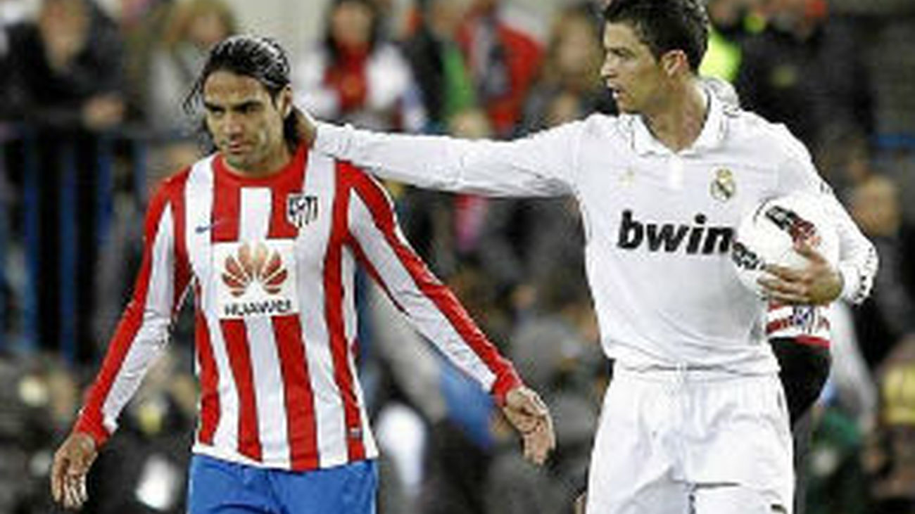 Falcao y Ronaldo