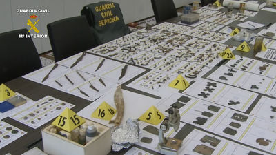 La Guardia Civil recupera más de 4.000 piezas arqueológicas del periodo celtíbero