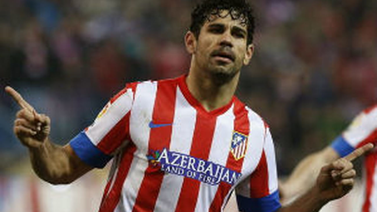 Diego Costa, jugador del At. Madrid