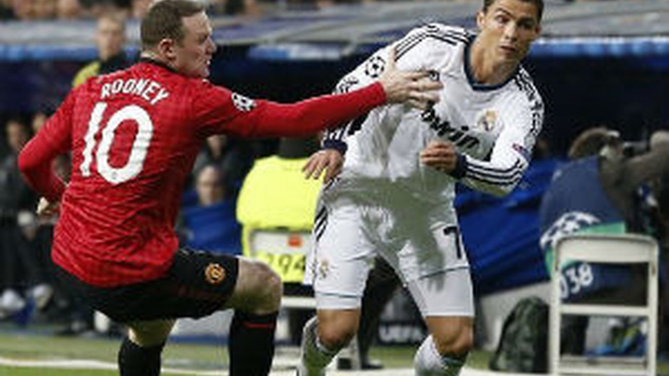 Cristiano Ronaldo ante Rooney