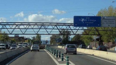 Varios heridos en un choque múltiple en el carril bus VAO de la A-6