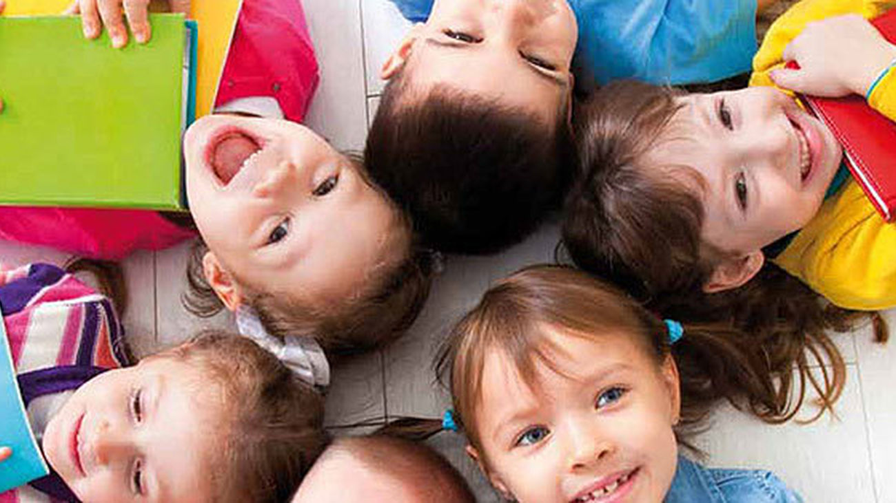 Niños en un campamento de verano