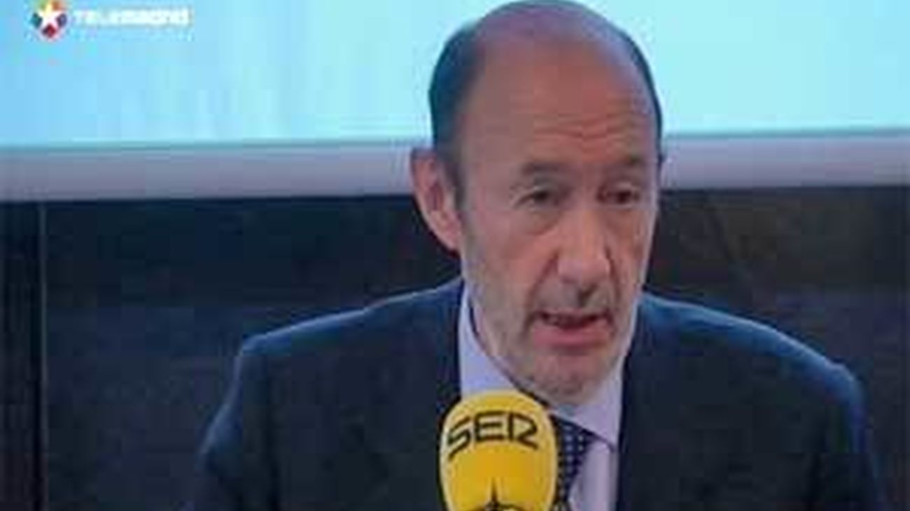 Rubalcaba: "El PSC no es un partido independentista"
