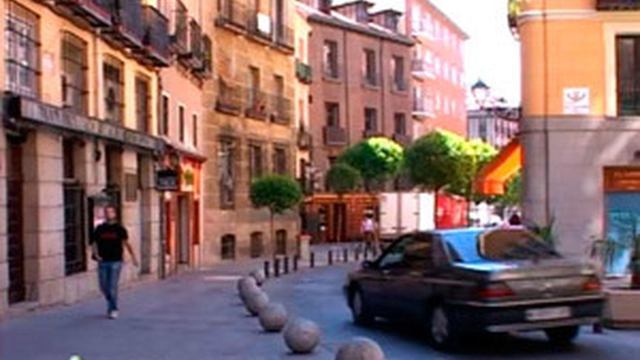 La calle Cuchilleros de Madrid