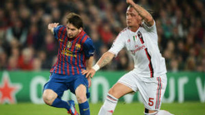 El Barça necesita una remontada ante el Milan