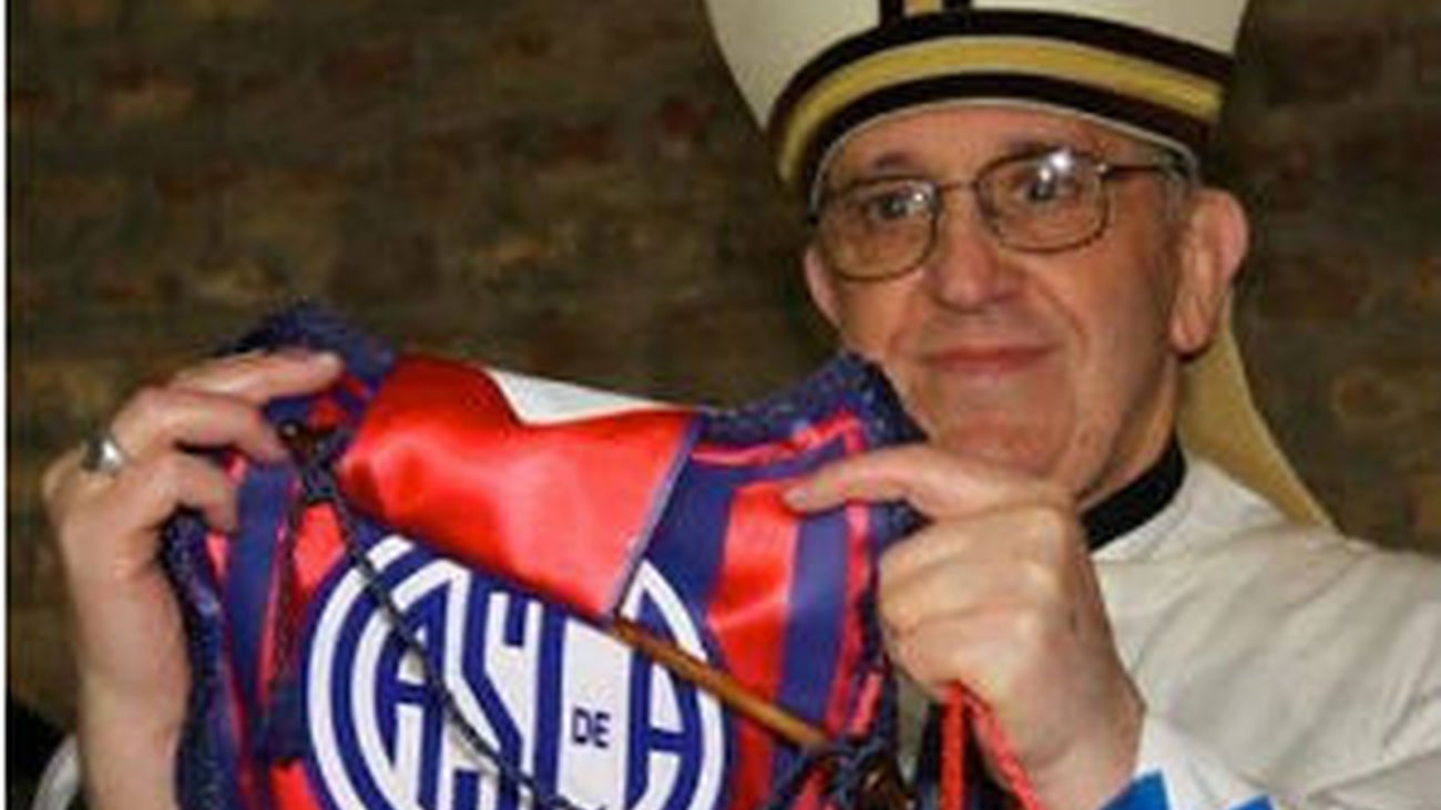 El Papa Francisco, hincha del San Lorenzo de Almagro