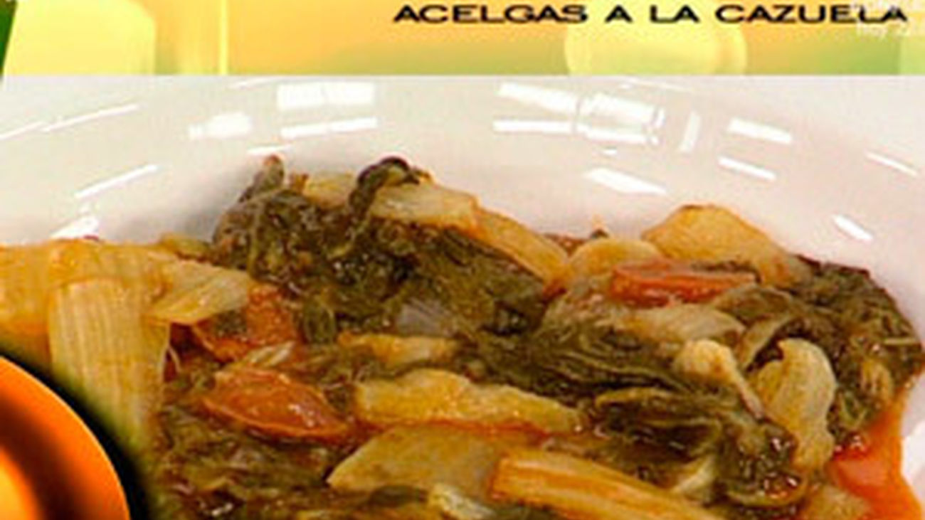 Receta: Acelgas a la cazuela