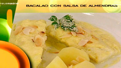 Receta: Bacalao con salsa de almendras