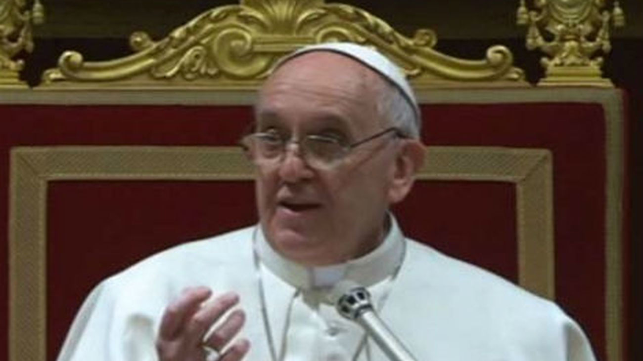 El papa Francisco pide no caer en el pesimismo