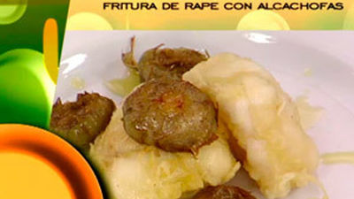 Receta: Fritura de rape con alcachofas