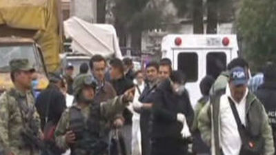 Once muertos en México por explosión de material pirotécnico