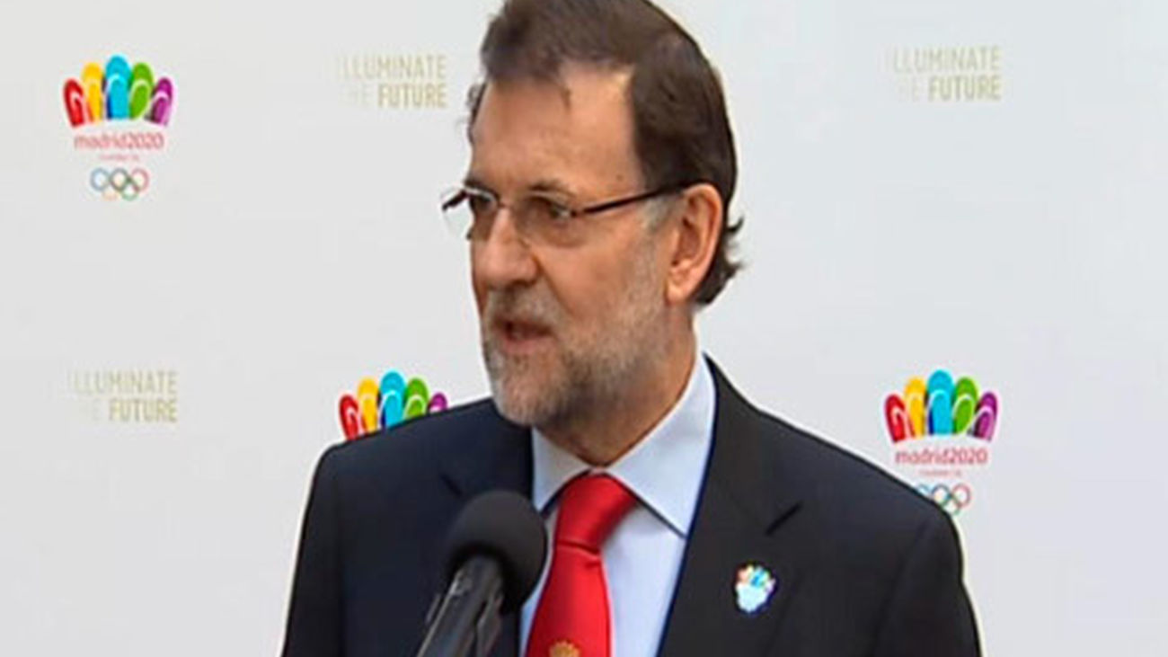 Rajoy da su apoyo a Madrid 2020, que resuelve dudas sobre las instalaciones