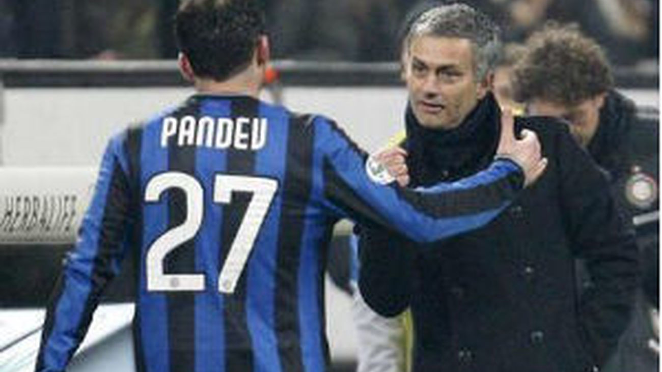 Mourinho y Pandev