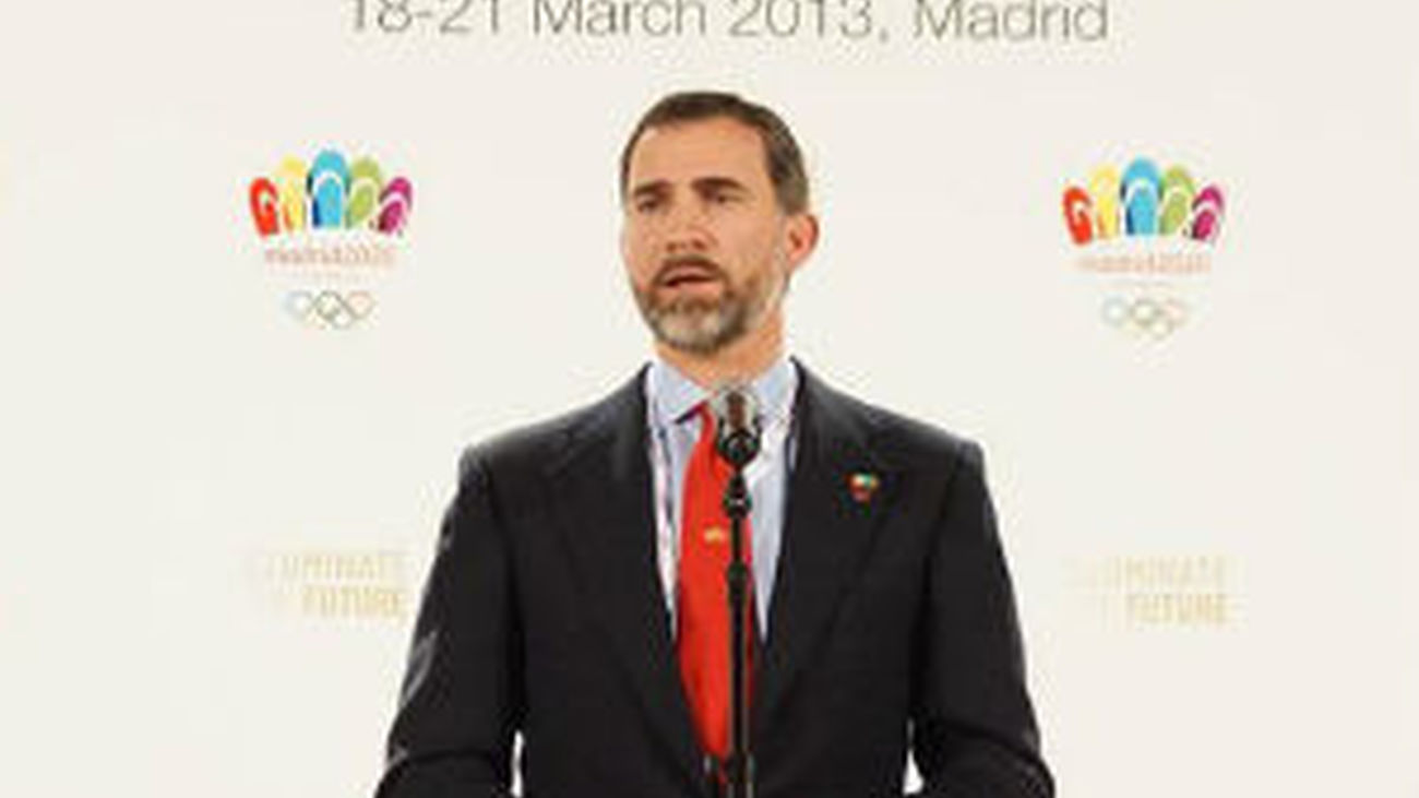 El Príncipe Felipe: "Madrid 2020 ha pasado el examen con sobresaliente"