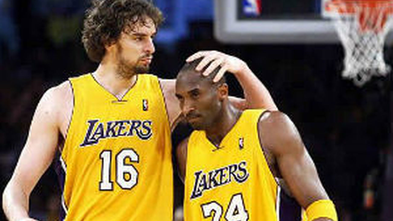 Gasol y Bryant, listos para volver