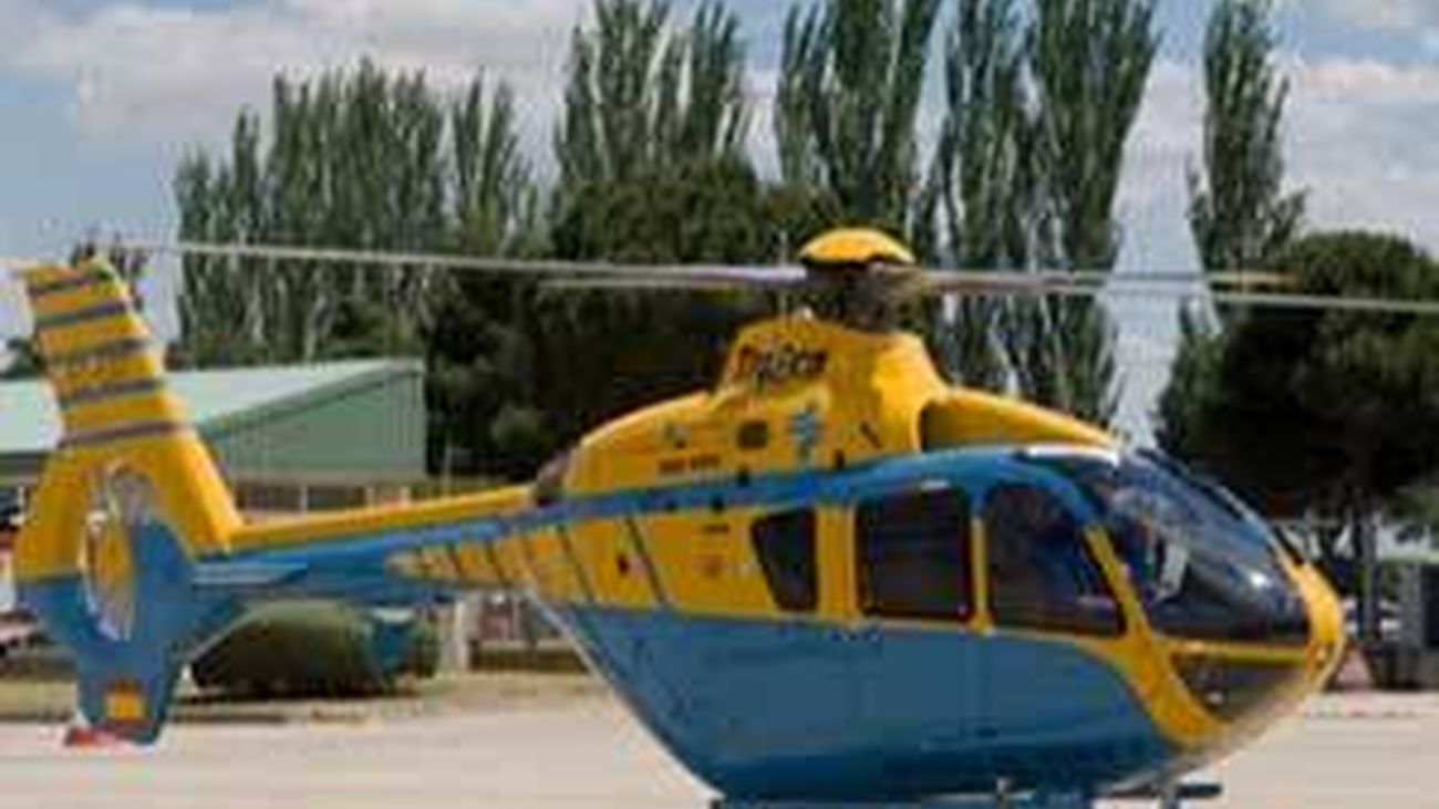 Helicóptero con radar de la DGT