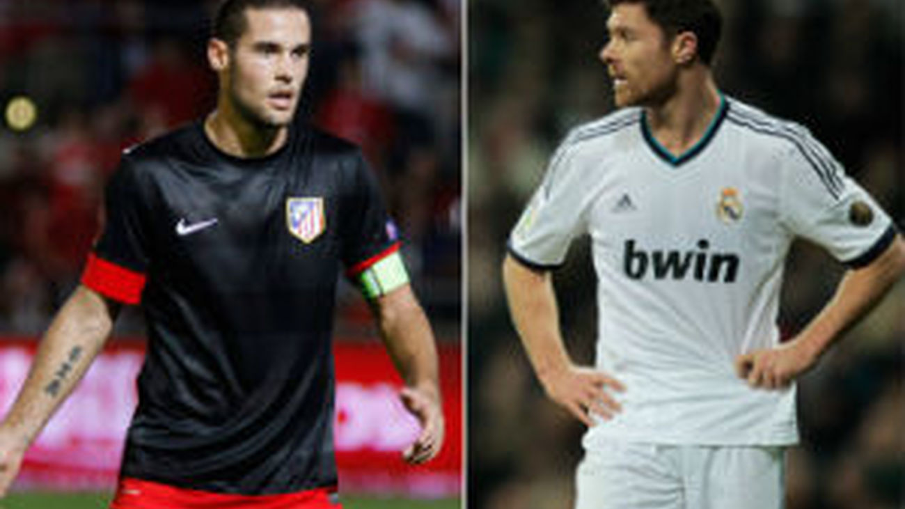 Mario Suárez y Xabi Alonso