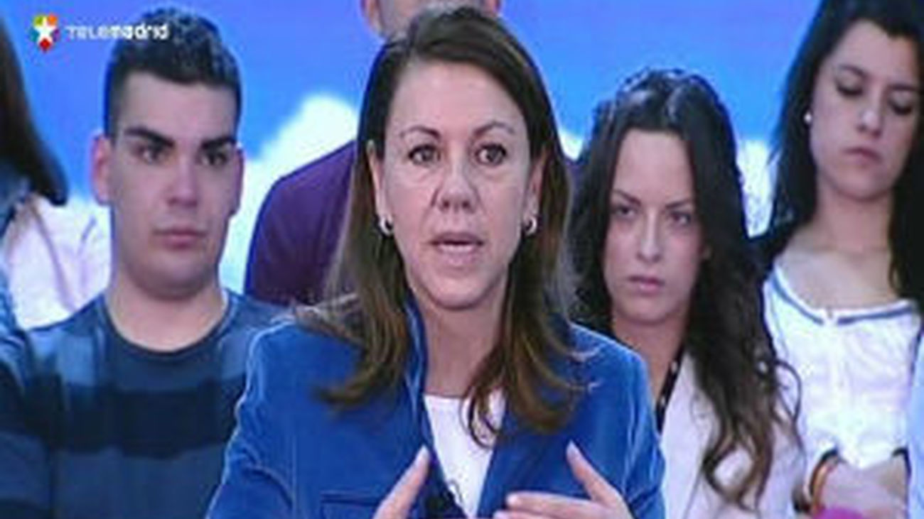 Cospedal destaca que pese a lo ocurrido en Chipre no se ha disparado la prima