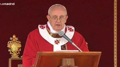 Papa Francisco: "El centro de la fe cristiana no es solo la Biblia, sino también Cristo"