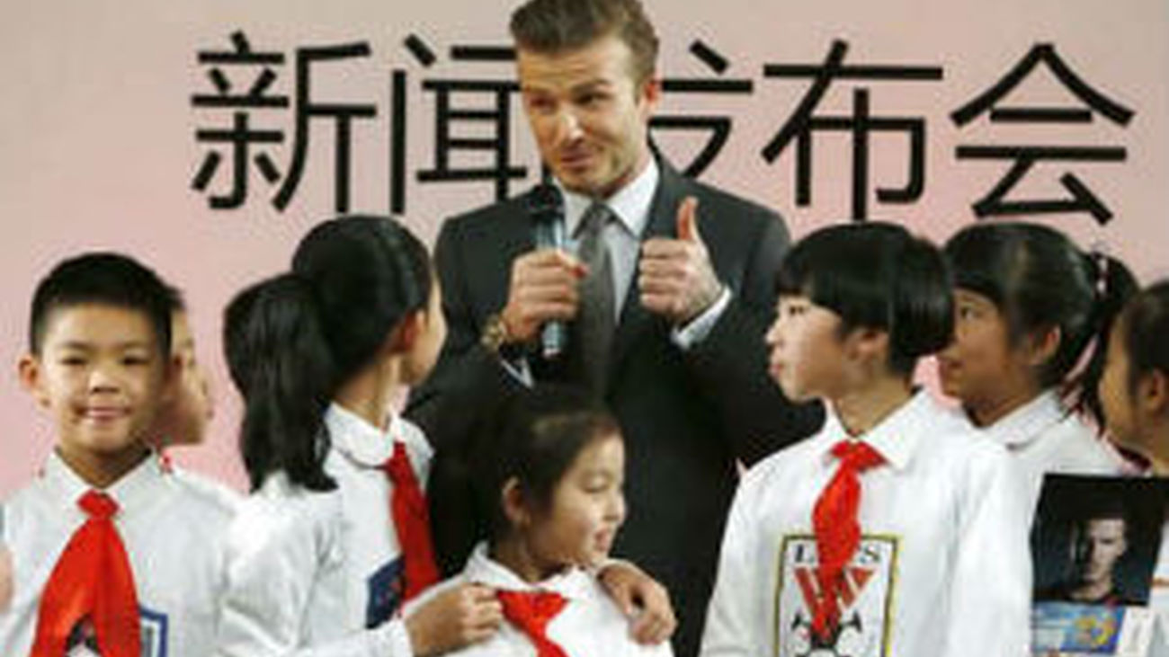 Escepticismo tras la gira de Beckham para mejorar la imagen del fútbol chino