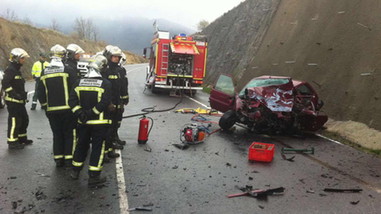 Dos fallecidos y un herido leve en un accidente en la M-608 en Soto del Real