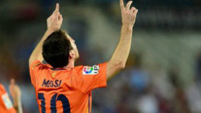 2-3. Messi da el triunfo al Barça ante un Valencia que soñó con la remontada