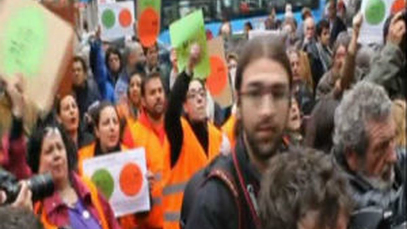 Escraches en Vallecas