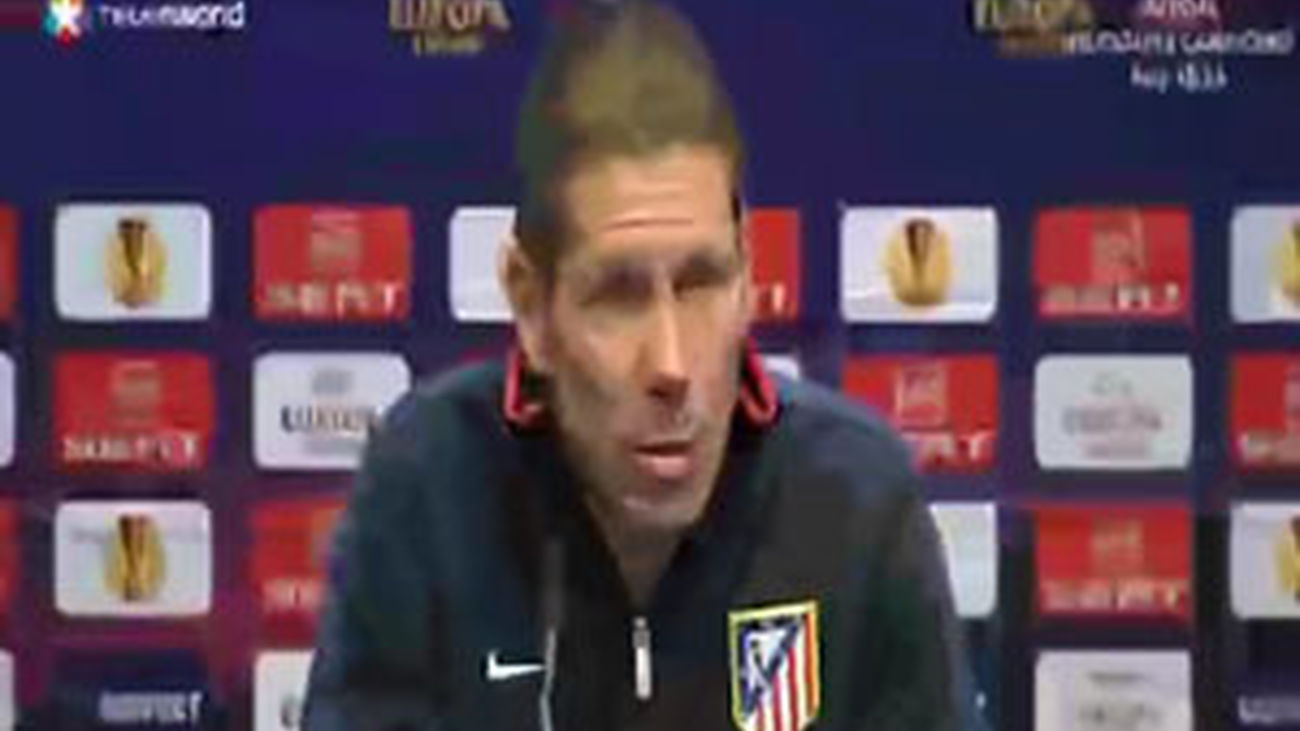 Simeone: "Una Liga no la ganas en un año, hay que tener estabilidad"