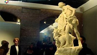 González y Fabra inauguran una exposición sobre la obra del escultor Mariano Benlliure