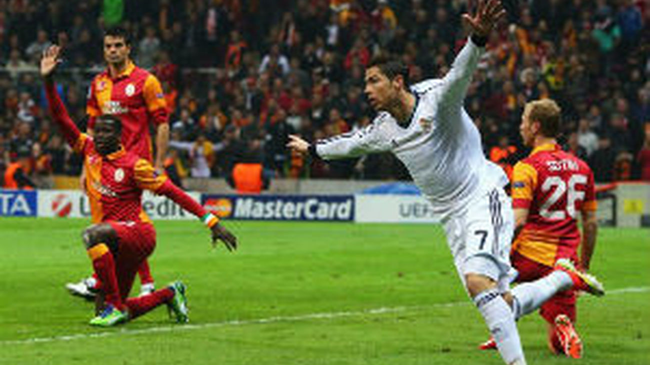 Ronaldo "remolca" al Real Madrid ante el Galatasaray, según la prensa