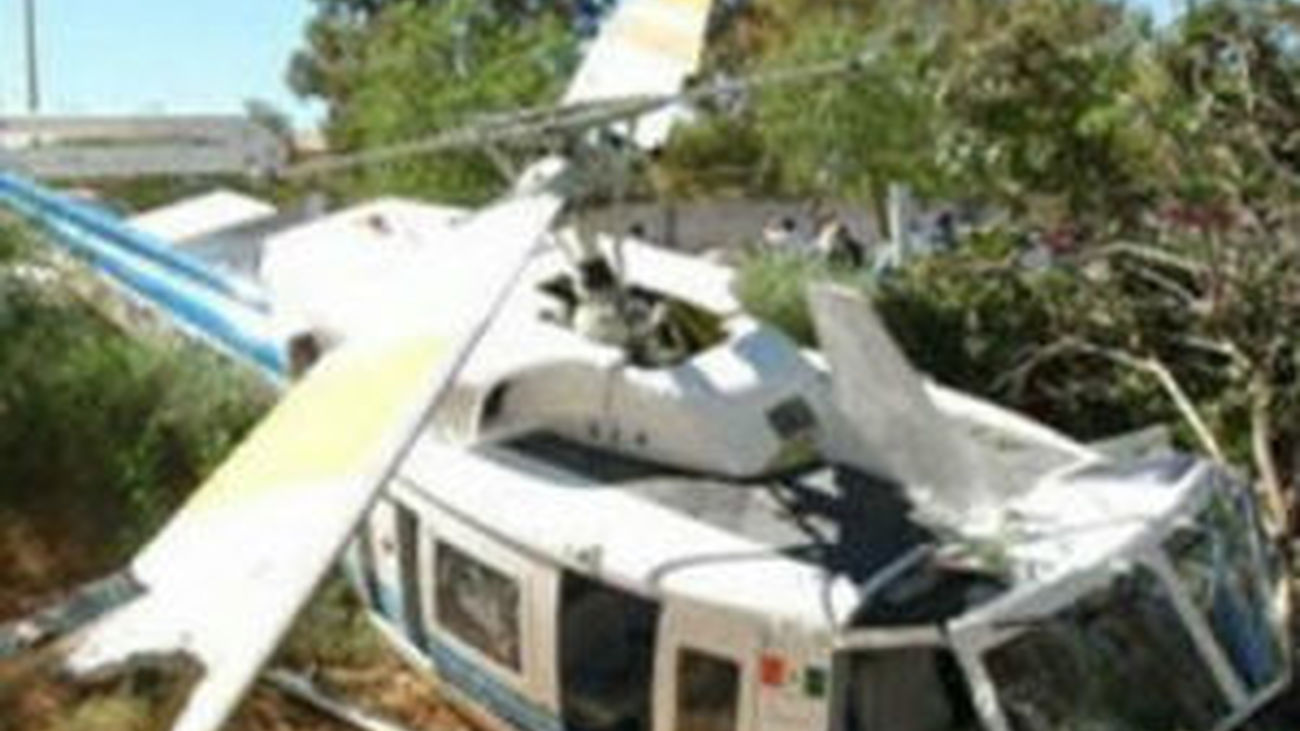 Accidente de helicóptero en Perú