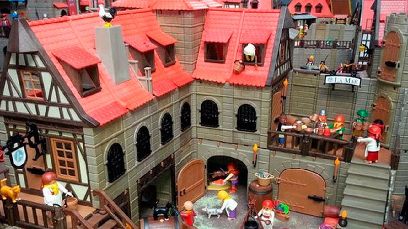 Exposición medieval de Playmobil