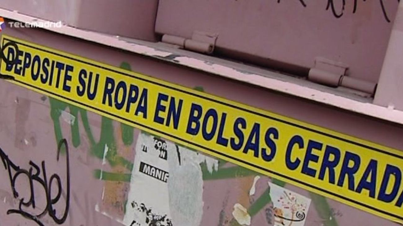 El fraude de los contenedores falsos de ropa