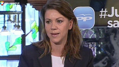 Cospedal califica de "nazismo puro" los escraches