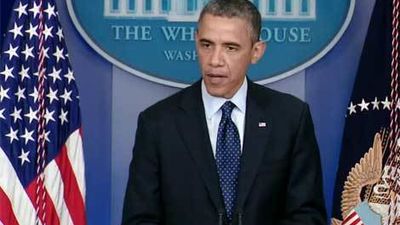 Obama: "Es un acto de terror, pero no sabemos aún quién lo llevó a cabo"
