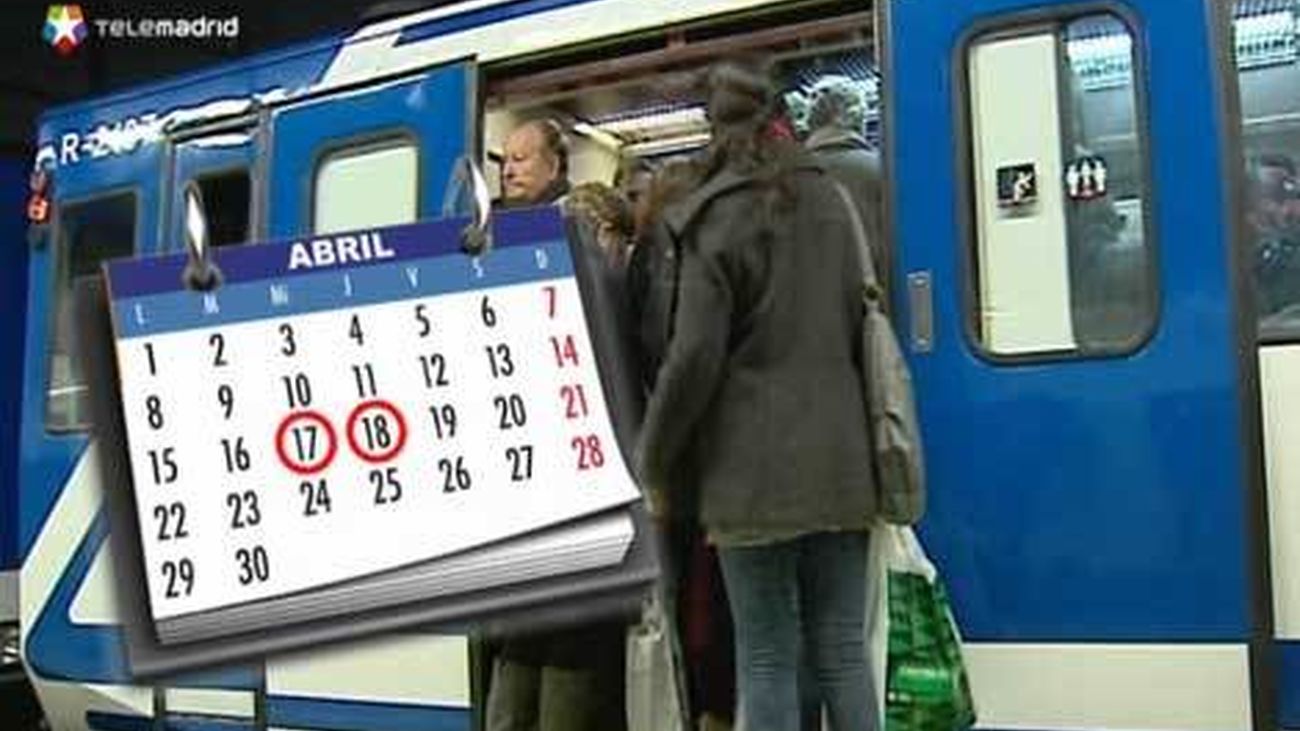 Los trabajadores de Metro ratifican los paros a partir de este miércoles