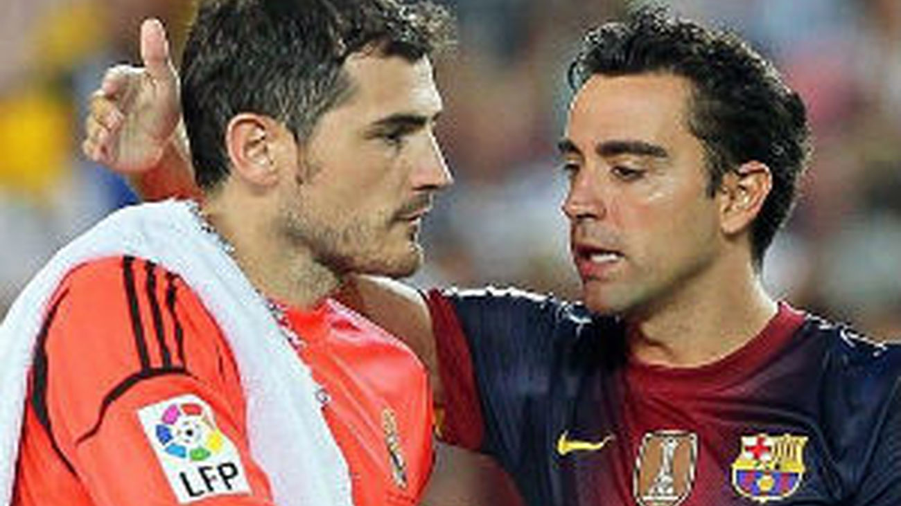 Casillas y Xavi