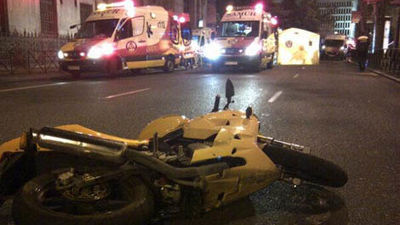 Fallece un varón de 59 años en Madrid tras  ser atropellado por un motorista