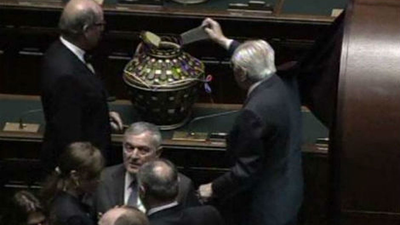 Italia concluye sin éxito la tercera votación para elegir presidente