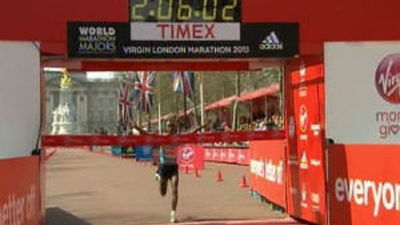 El etíope Kebede gana el Maratón de Londres