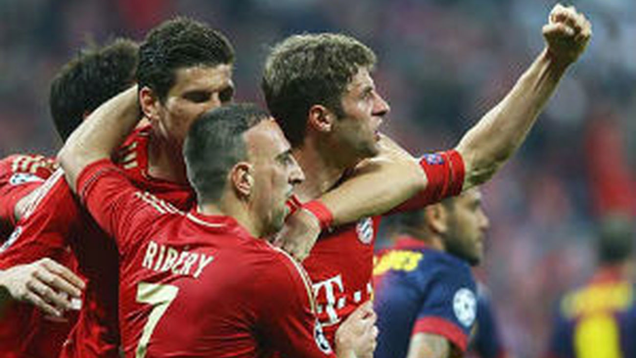 4-0. Debacle del Barça en Munich