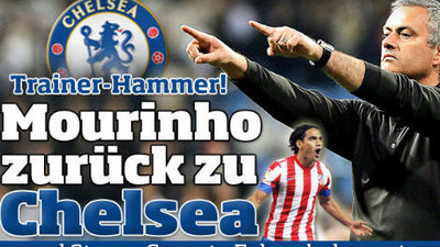 'Bild' anuncia que Mourinho y Falcao se irán al Chelsea
