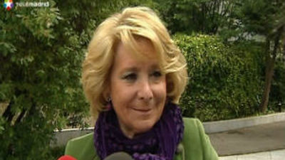 Aguirre asegura que el país "está el doble de mejor" que la última crisis vivida en España