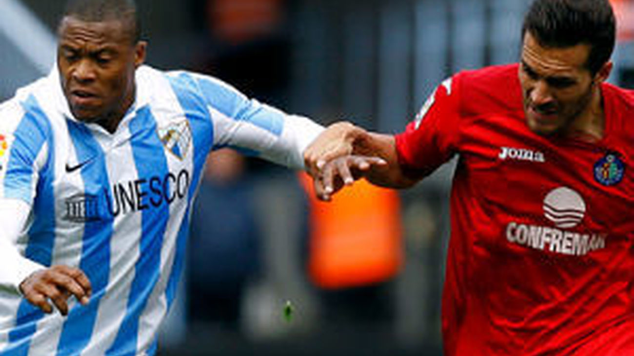 Málaga ante el Getafe