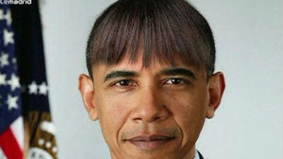 Obama bromea con ponerse flequillo y trabajar para Spielberg en cena de gala