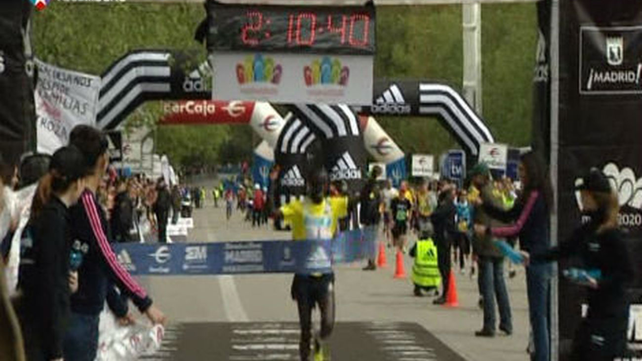 Vanessa Veiga y Francis Kiprop conquistan el Maratón